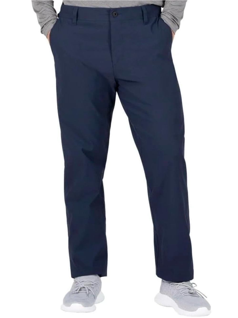 Gerry Men's Navy Straight-Fit  fleece lined Pants 38 x 32